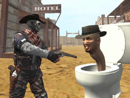 Play Cowboy vs Skibidi Toilets Online