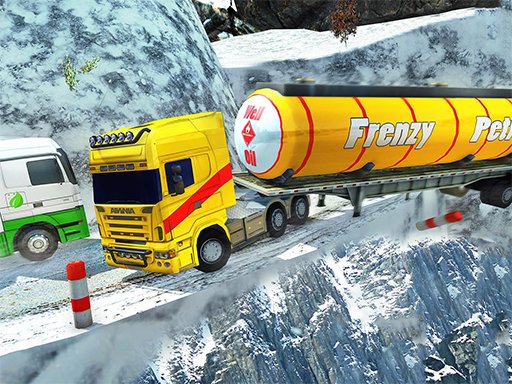 Play Extreme Winter Oil Tanker Truck Drive Online