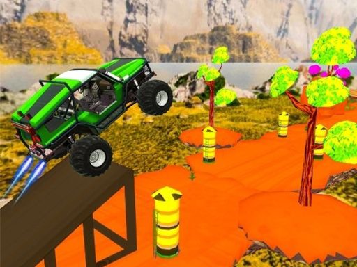 Play Mega Ramp Car Racing Stunts 3D Impossible Tracks Online
