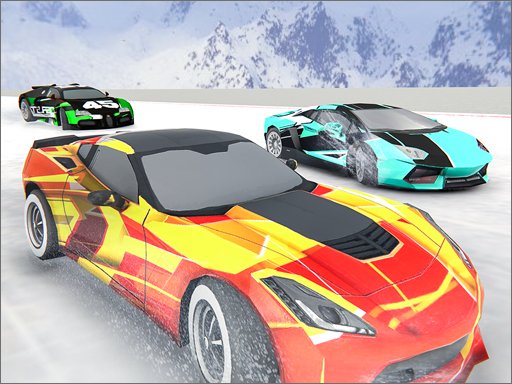 Play Snow Fall Hill Track Racing Online