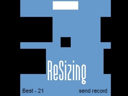 Play ReSizing - timekiller game Online