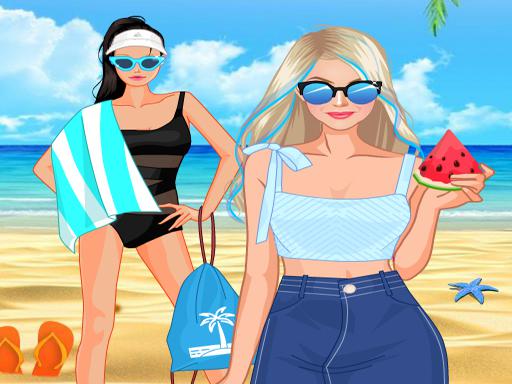 Play Blondie Summer Friends Fashion Show Online