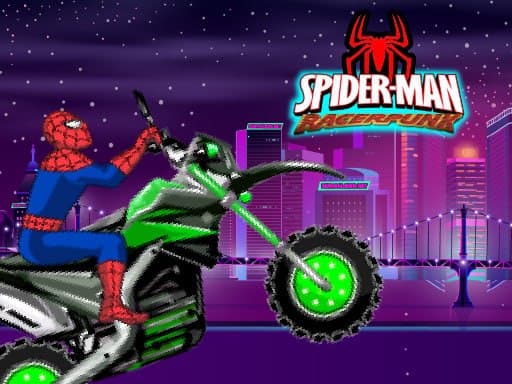 Play Spiderman Moto Racer Online