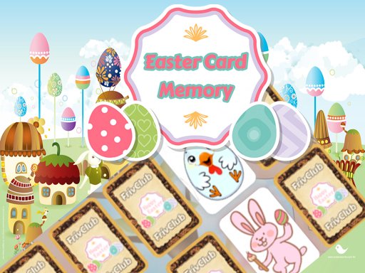 Play Easter Card Memory Deluxe Online