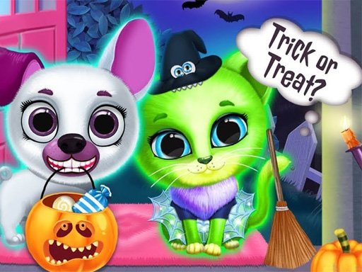 Play Scary Makeover Halloween Pet Salon Online