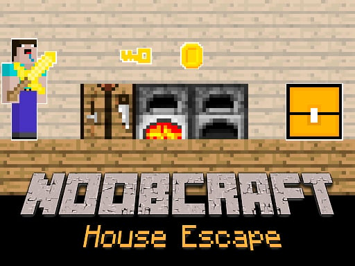 Play Noobcraft House Escape Online