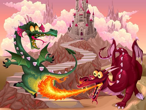 Play Fairy Tale Dragons Memory Online