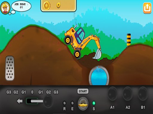 Play Excavator Runner Game Online