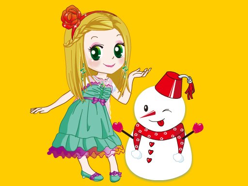 Play A Princess And A Snowman Online