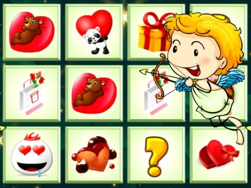 Play Valentines Cards Match Online