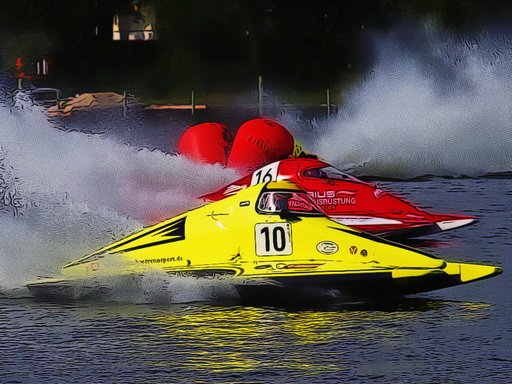 Play Motor Racing Boat Online
