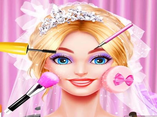 Play Princess Makeup Games: Wedding Artist Games for Gi Online