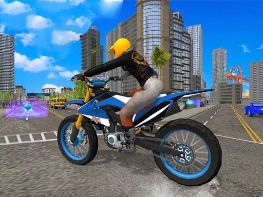 Play City Bike Stunt Racing Online