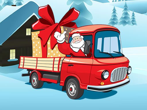 Play Christmas Vehicles Jigsaw Online