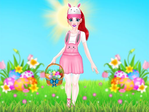 Play Princess Easter hurly-burly Online