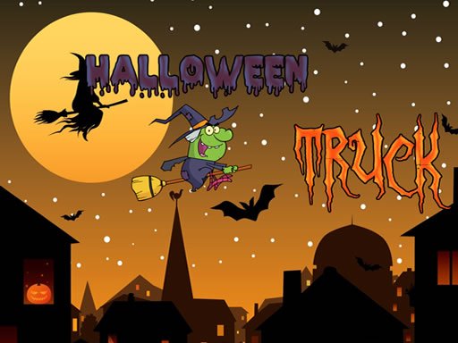 Play Halloween Trucks Jigsaw Online
