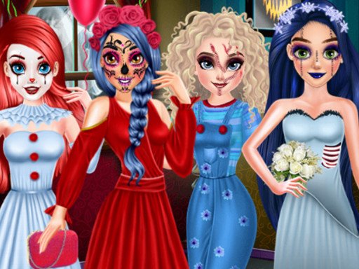 Play Princess Halloween Party Prep Online