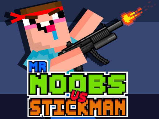 Play Mr Noobs vs Stickman Online