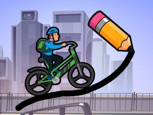 Play Draw The Bike Bridge Online