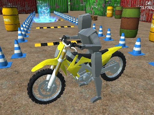 Play Parking Bike 3D Game Online