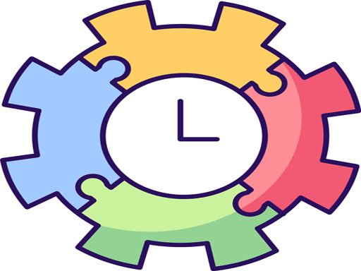 Play clock puzzle Online