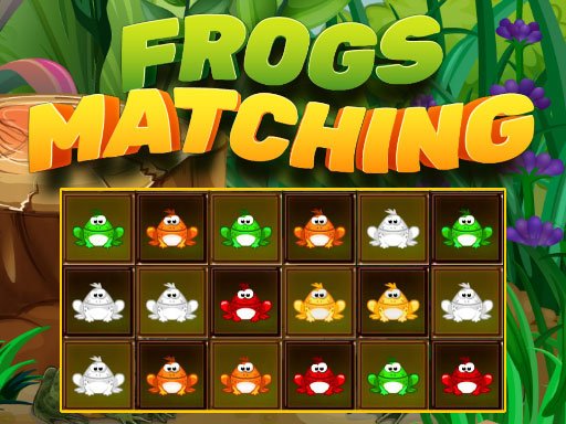 Play Frogs Matching Online