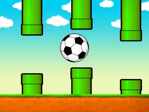 Play Flappy Soccer Ball Online