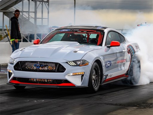 Play Drifting Mustang Jet Puzzle Online