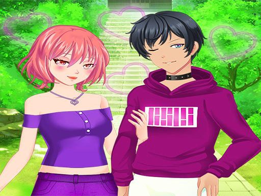 Play Anime Couple Dress up Online