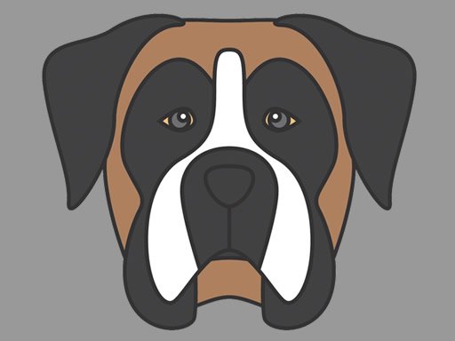 Play Doggy Face Coloring Online