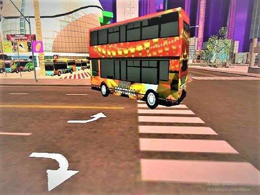 Play American Football Passenger Bus Game Online