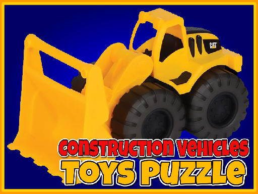 Play Construction Vehicles Toys Puzzle Online