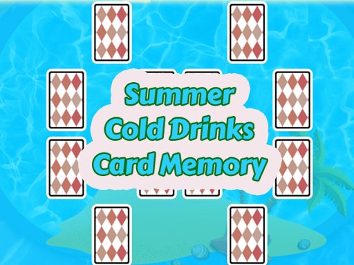 Play Summer Cold Drinks Card Memory Online