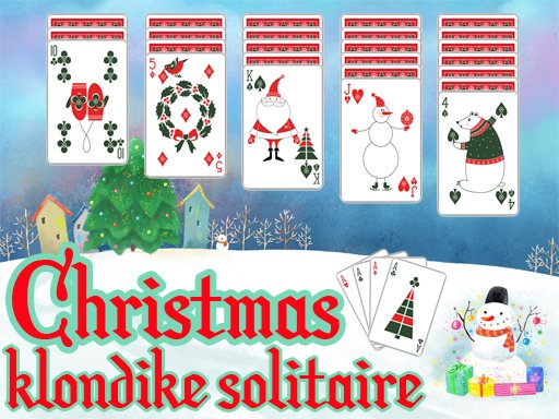 Play Christmas Klondike Solitaire Online