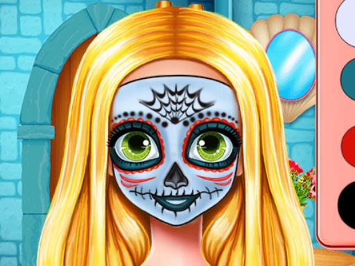 Play SISTER HALLOWEEN FACE PAINT Online
