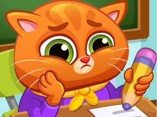 Play Lovely Virtual Cat At School Online