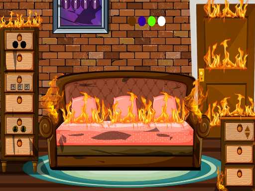 Play Fired House Escape Online