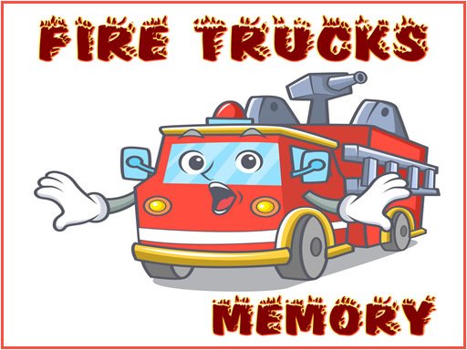 Play Fire Trucks Memory Online