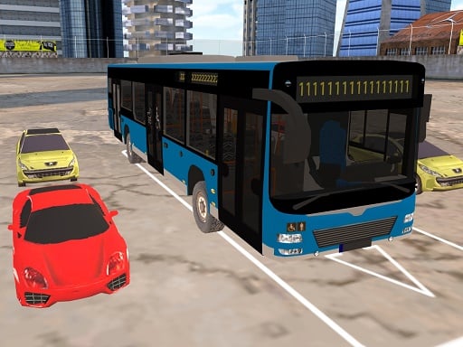Play Bus Parking Cityscape Depot Online