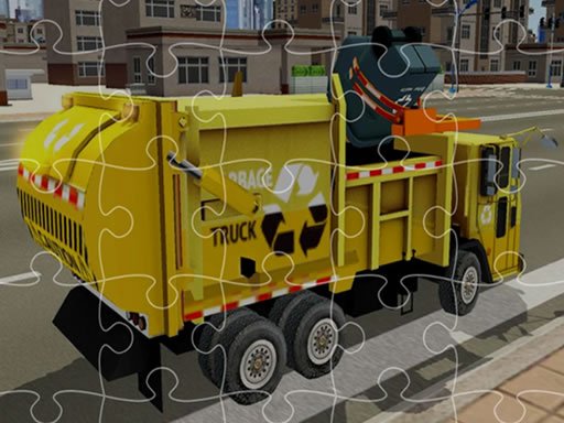 Play Garbage Trucks Jigsaw Online