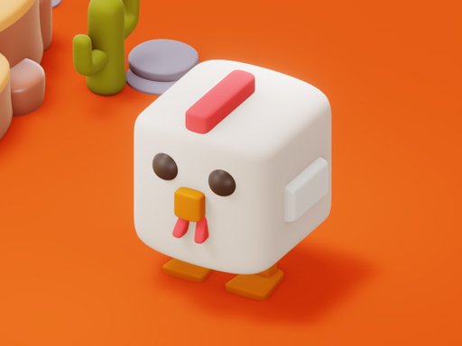 Play Crossy Chicken Online