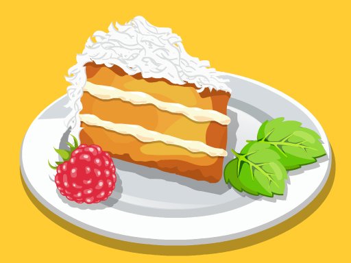 Play Almond coconut cake	 Online