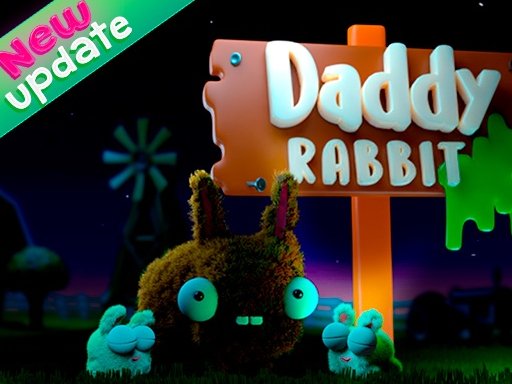 Play Daddy Rabbit : Zombie invasion in the farm Online
