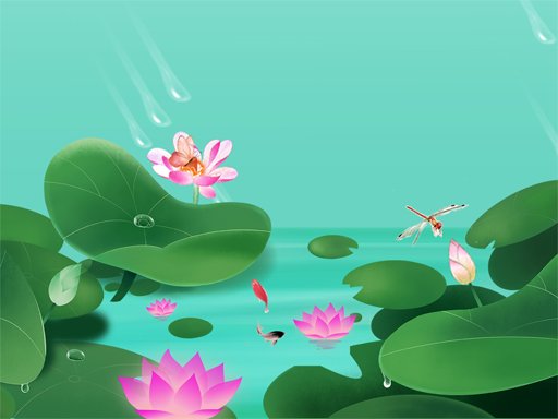 Play Lotus Flowers Slide Online