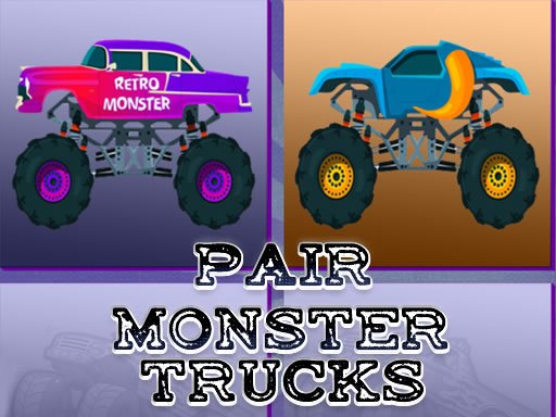 Play Monster Trucks Pair Online
