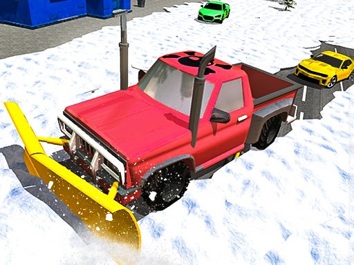 Play Snow Plow Jeep Simulator 3D Online