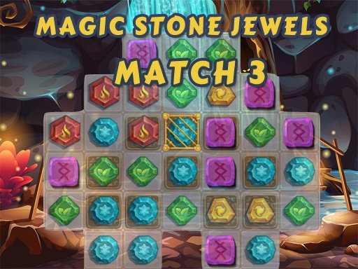 Play Magic Stone Jewels Match 3 Online