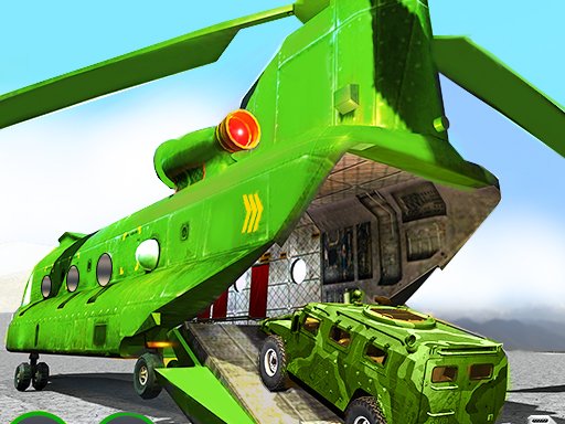 Play US Army Cargo Helicopter : Flying Simulator Online