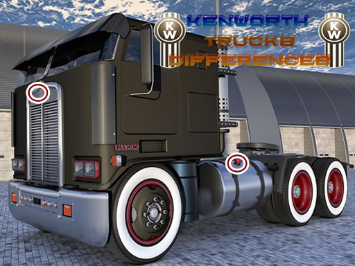 Play Kenworth Trucks Differences Online