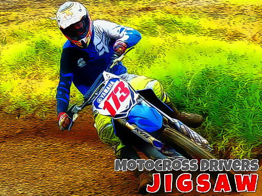 Play Motocross Drivers Jigsaw Online
